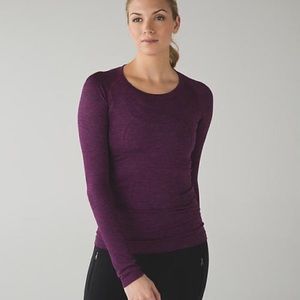 Lululemon Swiftly Tech Long Sleeve - REGAL PLUM